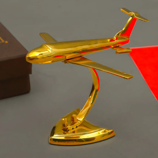 Elita Aeroplane in brass for home docore and office Decor Luxury Products For Decorative