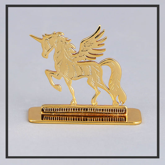 Elita Unicorn Car Dashboard in Brass with Gold Plated Finish