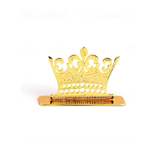Elita British Crown Car Dashboard Luxury Products in Brass With Gold Plated Finish