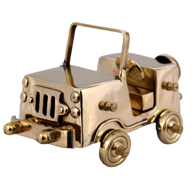 Style Brass Decorative Car Model, Miniature Showpiece, SK J-19