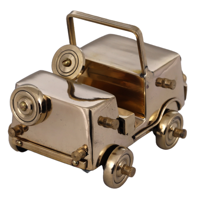 Style Brass Decorative Car Model, Miniature Showpiece, SK J-19